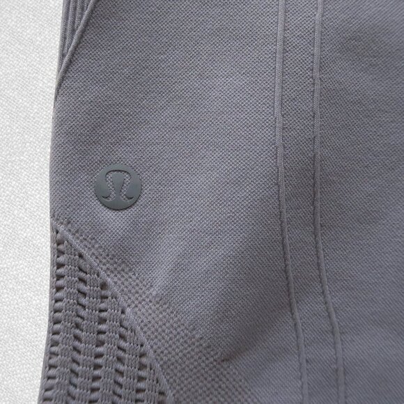 Lululemon Flow & Go Crop High Rise Leggings Battleship Size 6​ - Picture 4 of 10